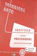 Sheffield-Sheffield Precisionaire Testing Machine Operatoars Instruction Manual Year 1949-Precisionaire-01